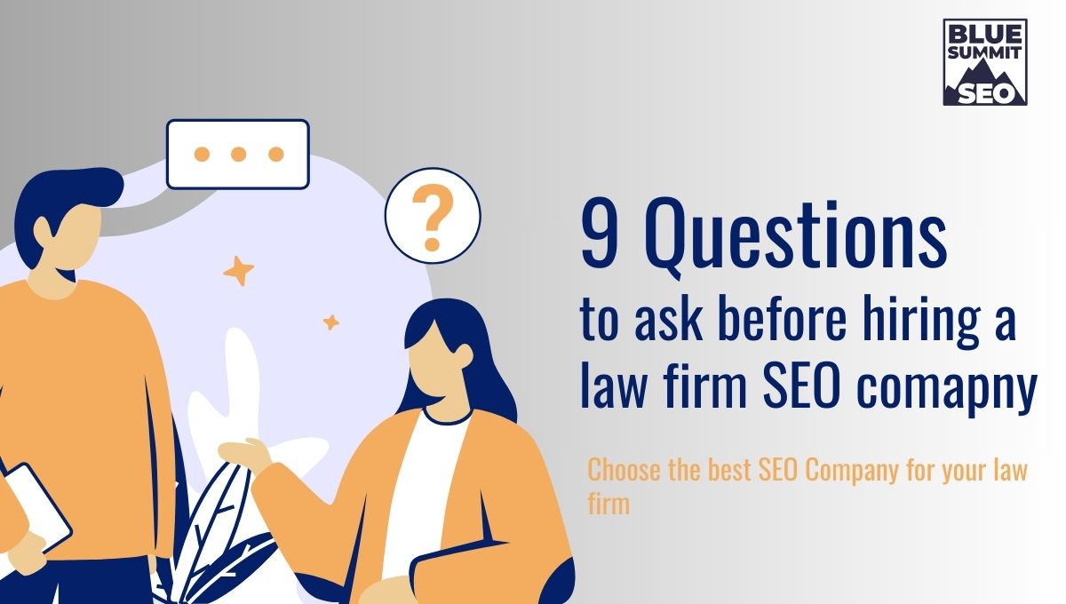 questions you have to ask before hiring a law firm seo company