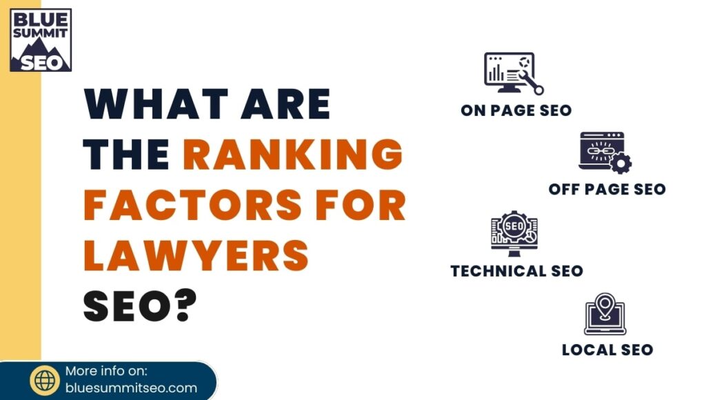 SEO ranking factors for lawyers