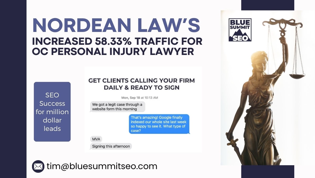 seo success for orange county law firm