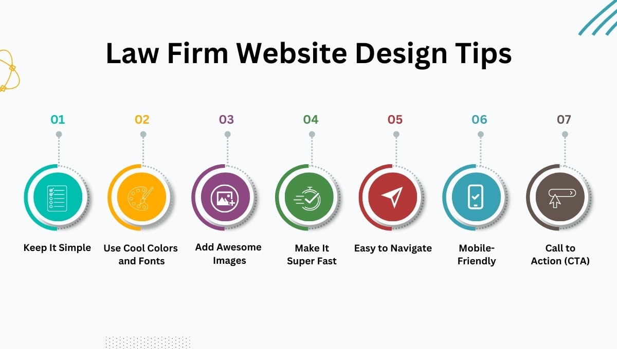 law firm website design tips